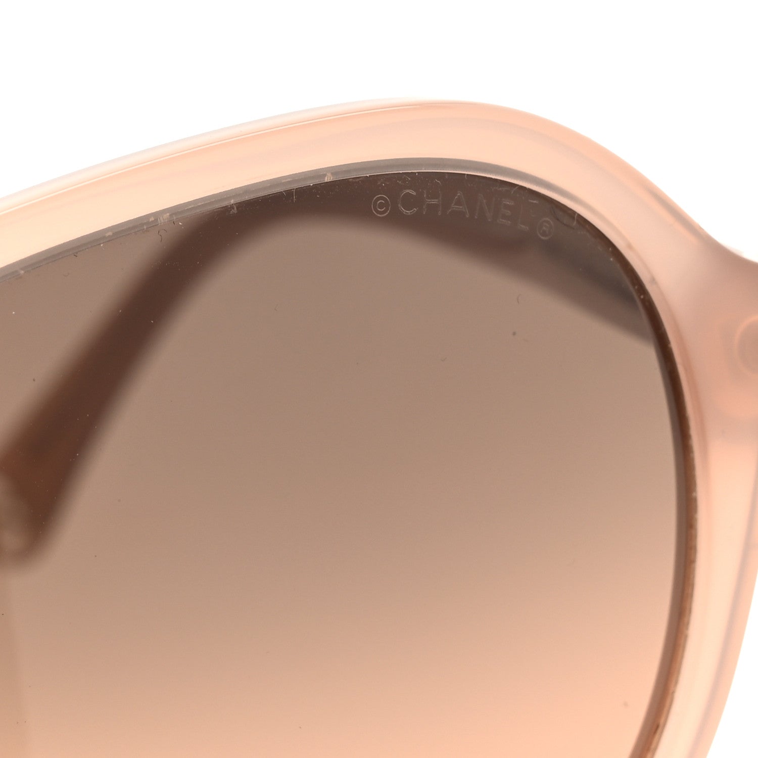 Chanel Acetate Pilot Sunglasses 5552-U Pale Pink 7 of 8