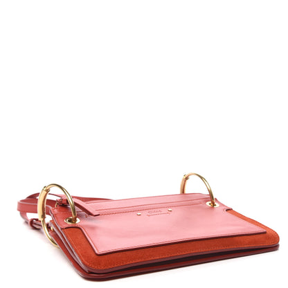 Chloe Calfskin Suede Mini Roy Bag Earthy Red 4 of 9