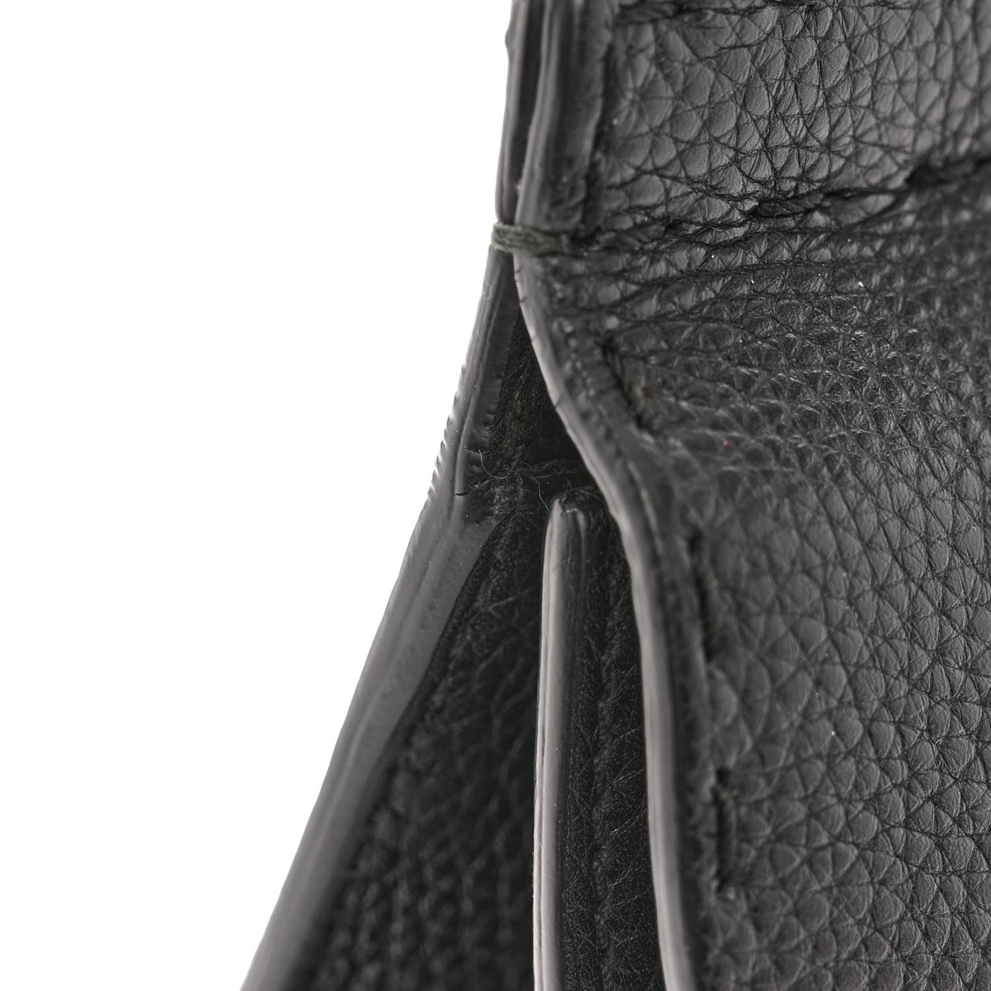 Calfskin Small GG Marmont Top Handle Bag Black