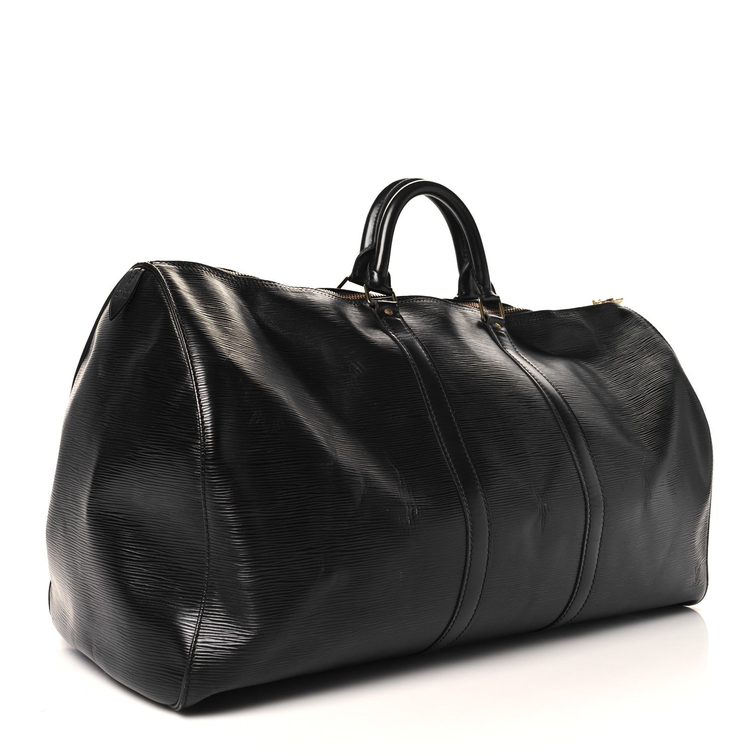 Louis Vuitton Epi Keepall 55 Black 2 of 11
