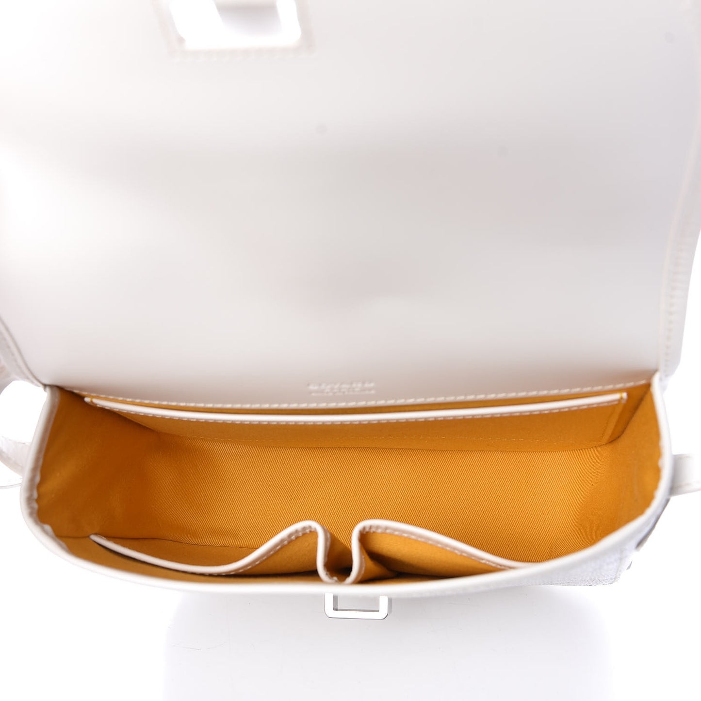 Goyardine Belvedere II PM Messenger Bag White
