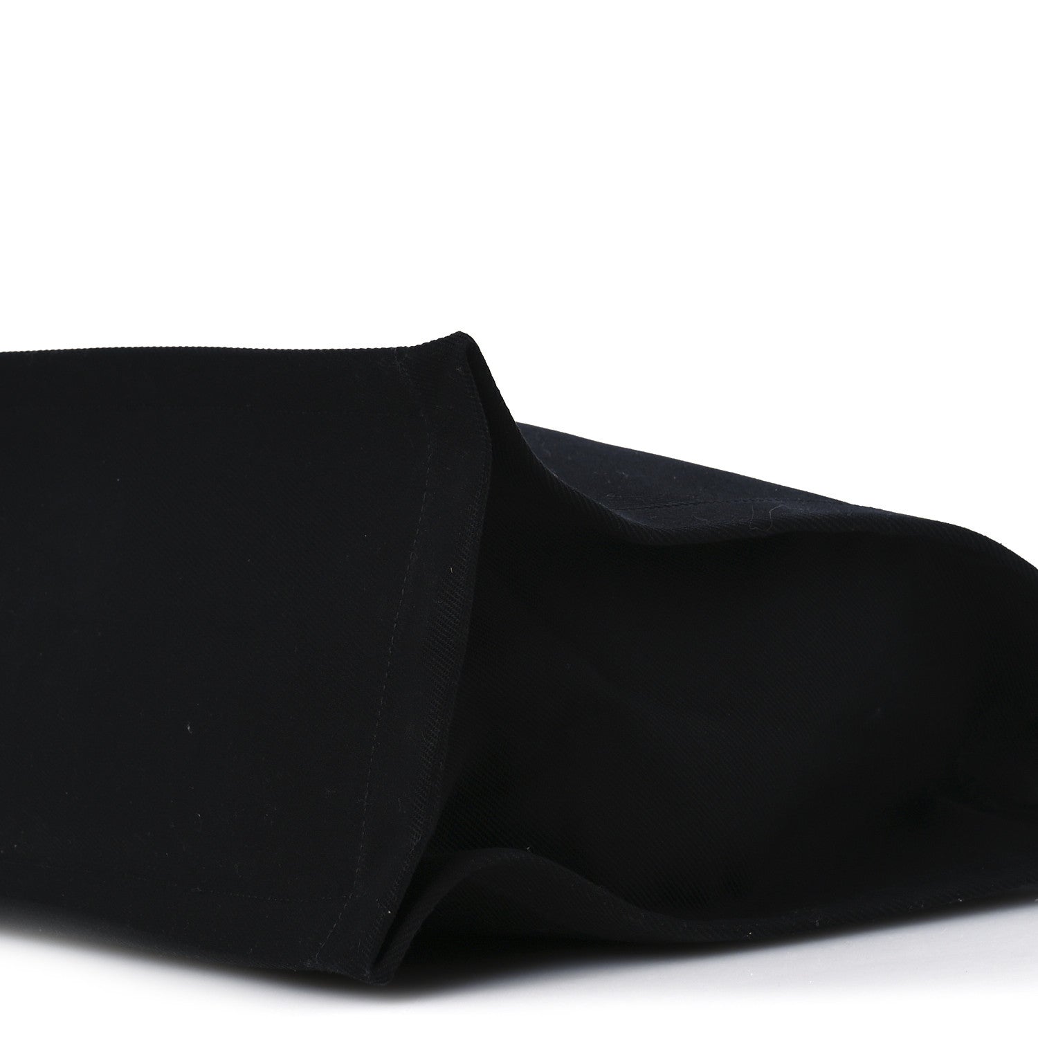 Saint Laurent Linen Calfskin Rive Gauche Tote Black 10 of 13