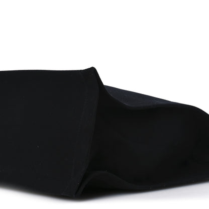 Saint Laurent Linen Calfskin Rive Gauche Tote Black 10 of 13