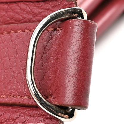 Hermes Taurillon Clemence Evelyne III PM Rubis 15 of 17