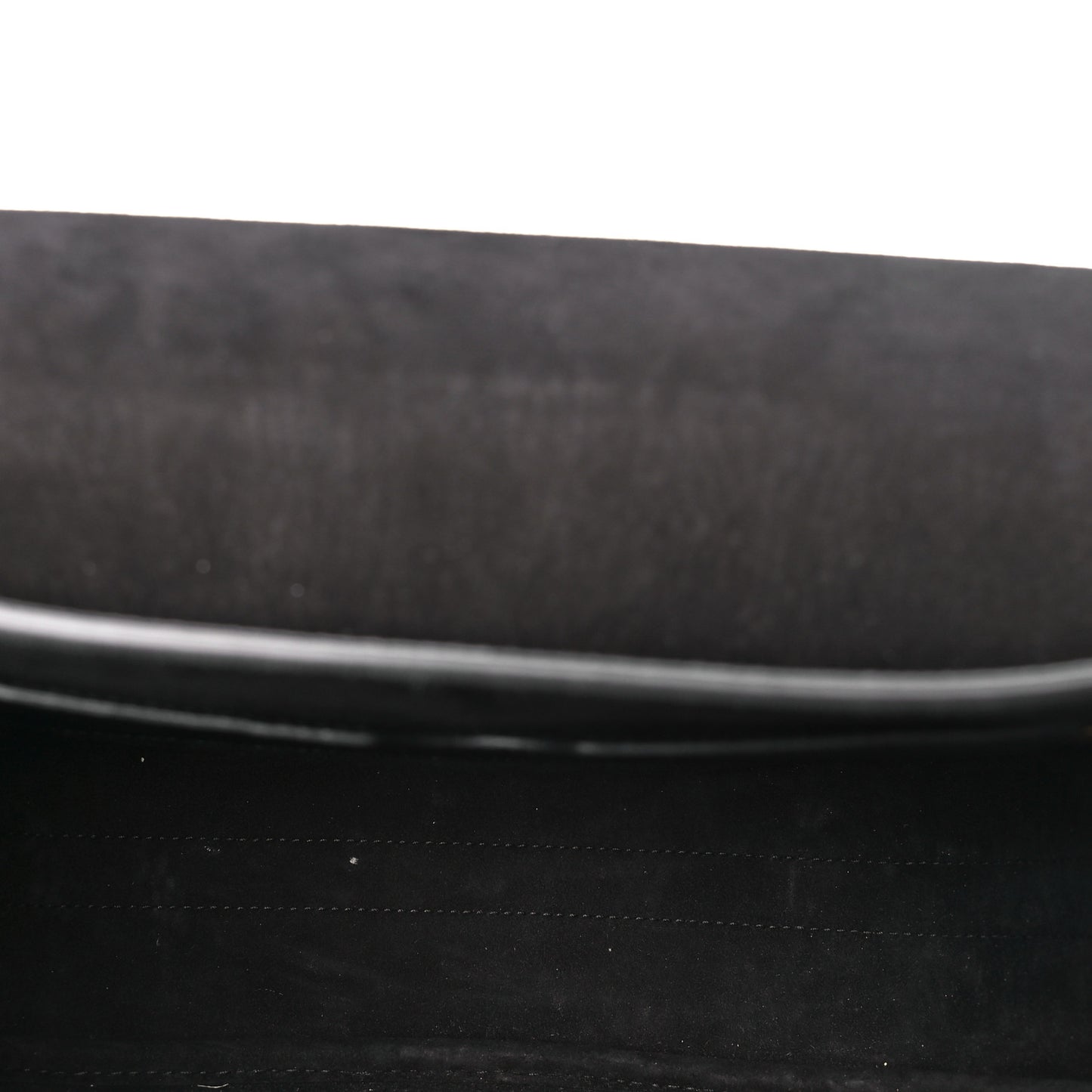 Grained Calfskin Large Bobby Flap Black