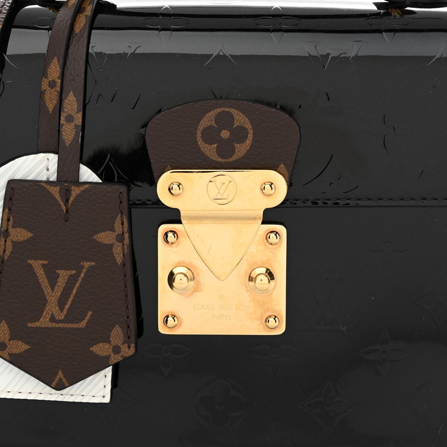 Louis Vuitton Vernis Epi Monogram Spring Street Black 8 of 10