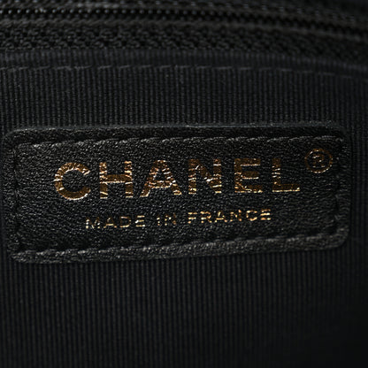 Chanel Calfskin Quilted Large Daily Hobo Black 6 of 10
