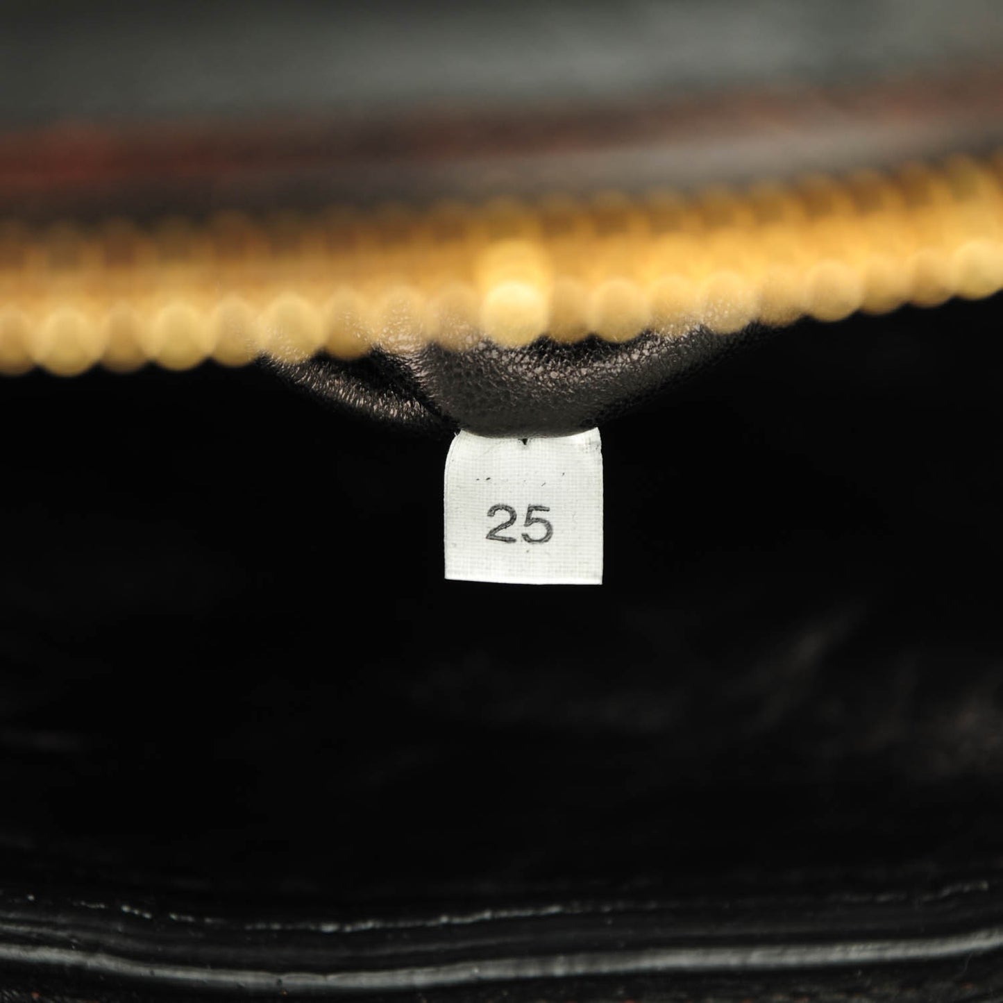 Vitello Vintage Bowling Bag Black
