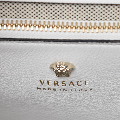Versace Calfskin Medium Palazzo Empire Bag White 6 of 12