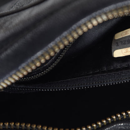 Chanel Lambskin Quilted CC Tassel Camera Bag Black 10 of 11