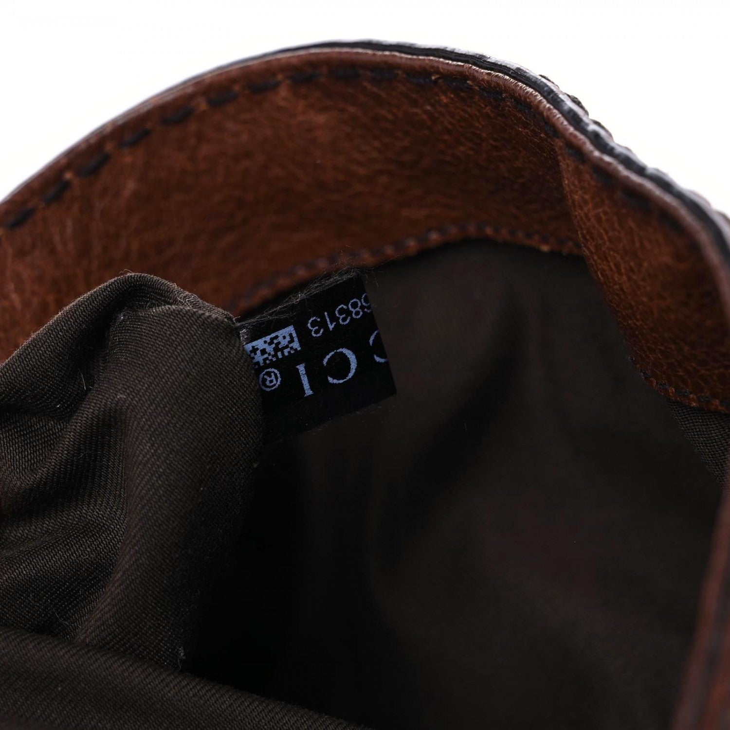 Gucci Monogram Large Jockey Hobo Dark Brown 8 of 23