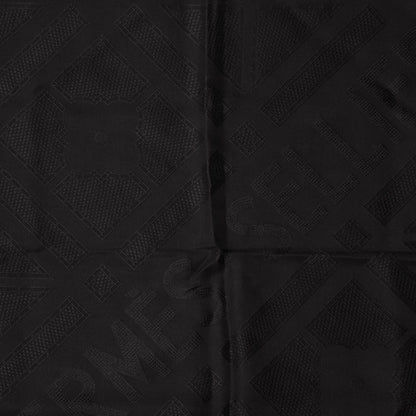 Hermes Silk Sellier Scarf 90 Black 1 of 3
