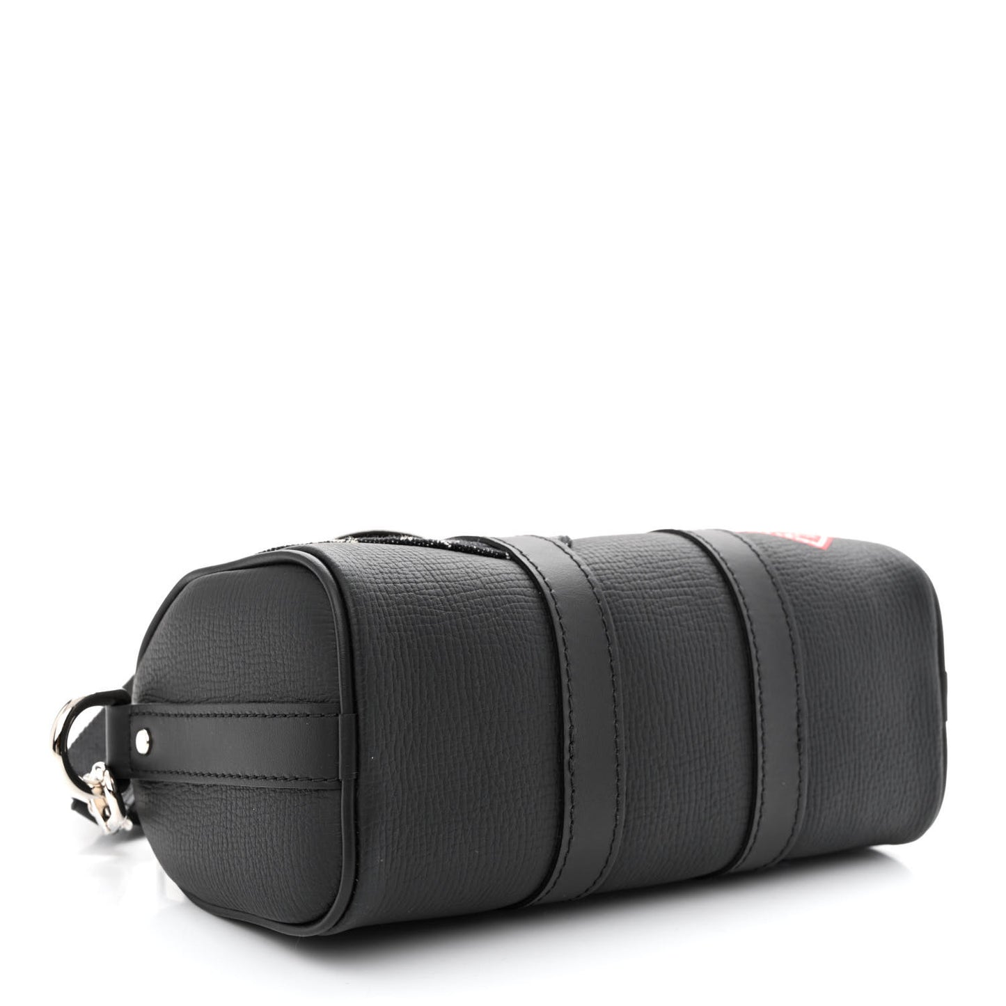 X NIGO Taurillon Monogram Denim Drip Keepall XS Black
