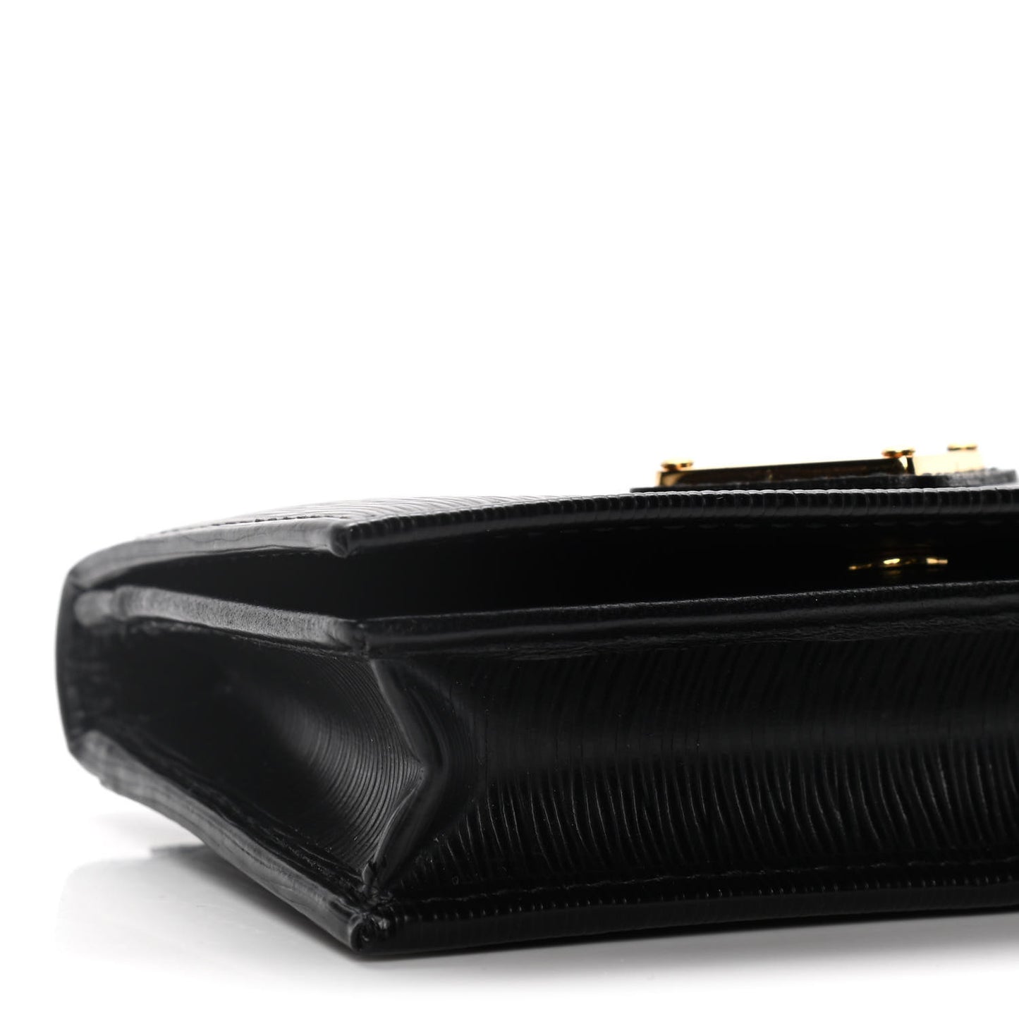 Vitello Move Triangle Logo Card Holder Black