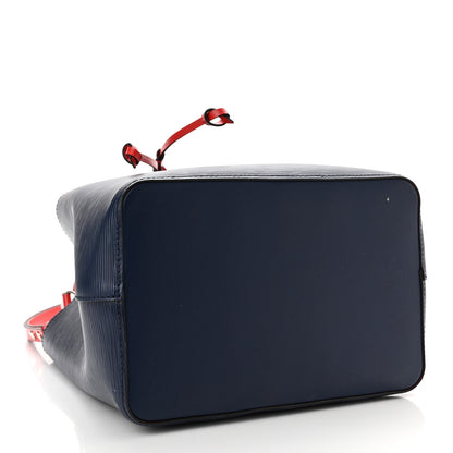 Louis Vuitton Epi Neonoe Indigo Coquelicot 4 of 10