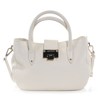 Jimmy Choo Calfskin Rania White 1 of 7