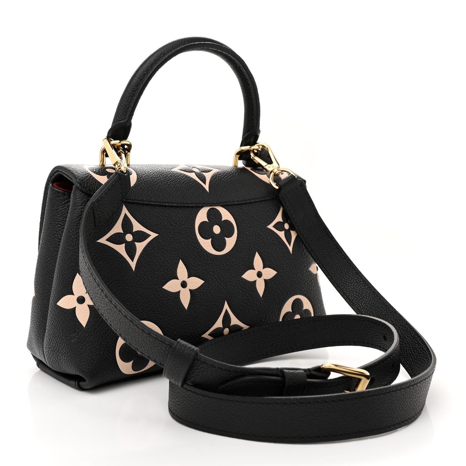 Louis Vuitton Empreinte Monogram Giant Madeleine BB Black Beige 3 of 9