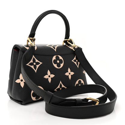 Louis Vuitton Empreinte Monogram Giant Madeleine BB Black Beige 3 of 9