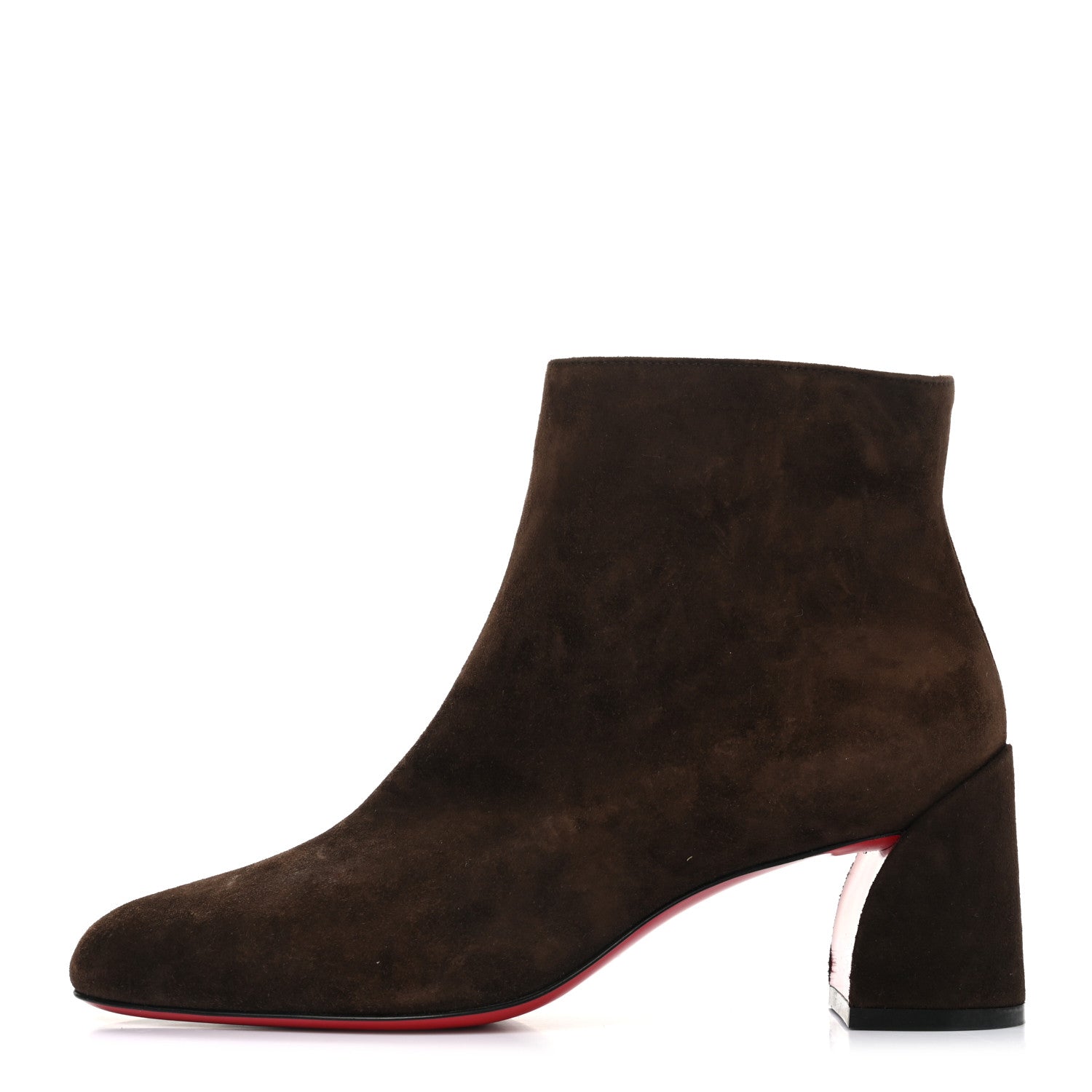Christian Louboutin Veau Velours Turela 55 Ankle Boots 37.5 Ecureuil ...