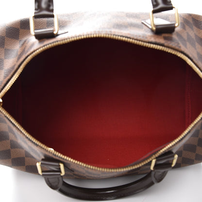 Louis Vuitton Damier Ebene Speedy Bandouliere 30 6 of 8