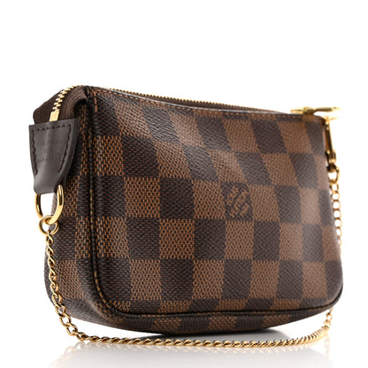 Louis Vuitton Damier Ebene Mini Pochette Accessories 3 of 8