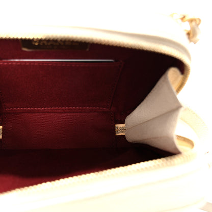 Chanel Caviar Quilted Flap Waist Bag White 5 of 10
