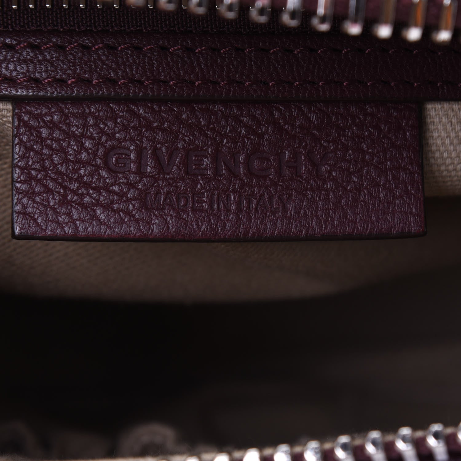 Givenchy Sugar Goatskin Mini Tri-Color Antigona Burgundy Pink White 9 of 16