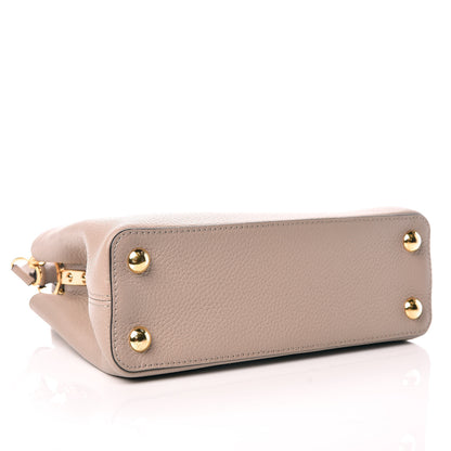 Louis Vuitton Taurillon Capucines BB Galet 5 of 11