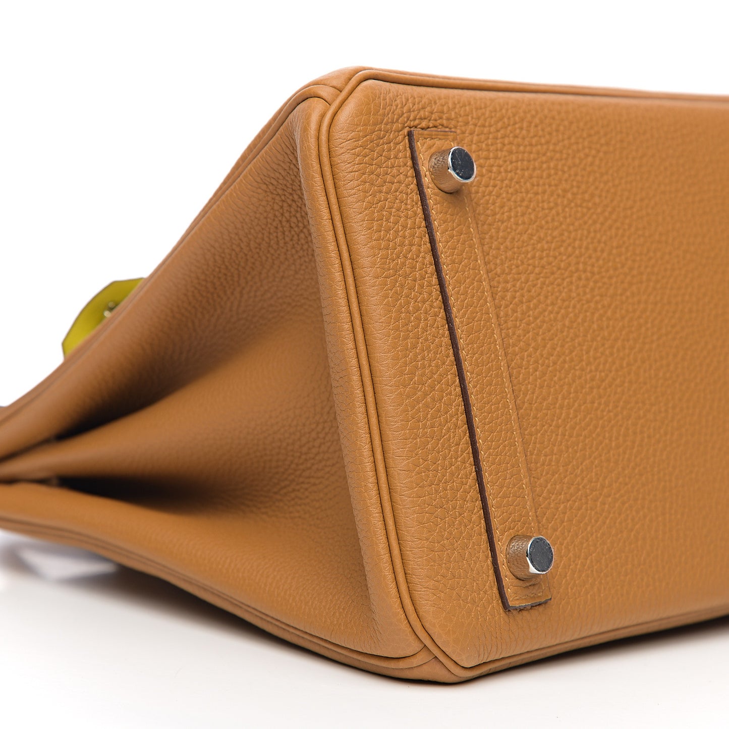 Togo Birkin Verso 30 Caramel Lime