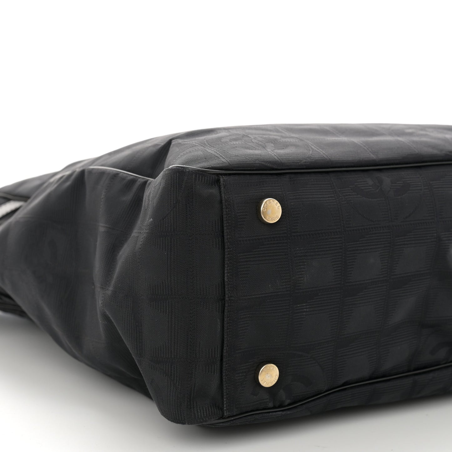 Nylon Medium Travel Tote Black