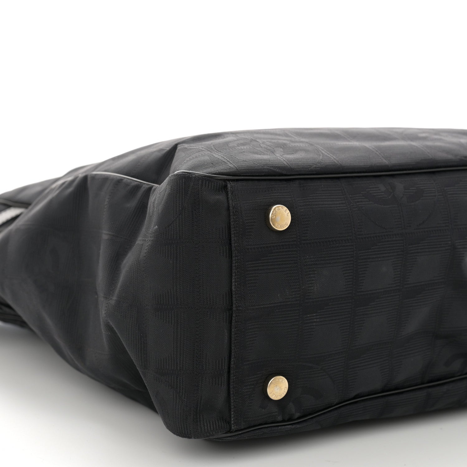 Chanel Nylon Medium Travel Tote Black 9 of 13