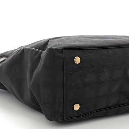Chanel Nylon Medium Travel Tote Black 9 of 13