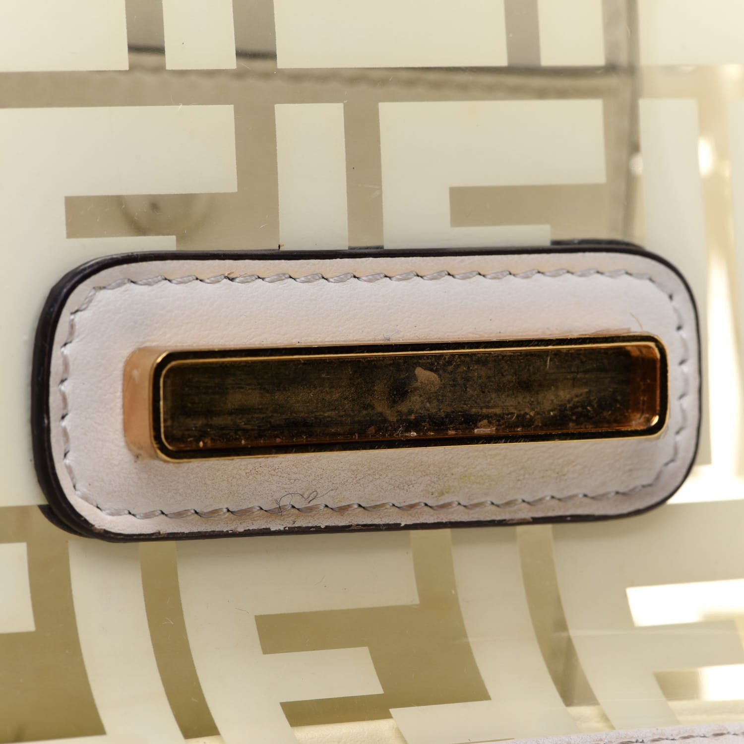Fendi TPU FF Vitello Century F is Fendi Small Kan I Shoulder Bag White 12 of 23