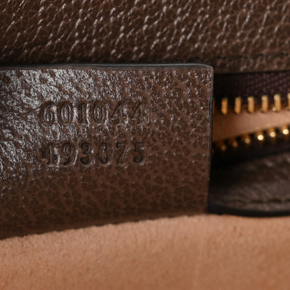 Gucci GG Supreme Monogram Web Small Ophidia Flap Messenger Bag Brown 7 of 12
