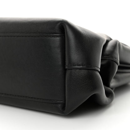 Bottega Veneta Calfskin Small The Point Triangle Bag Black 9 of 11