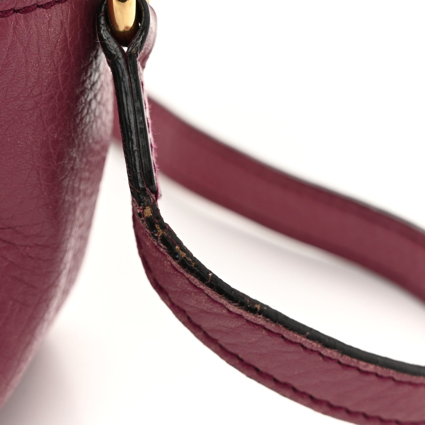 Pebbled Calfskin Small Soho Disco Bag Peonia Flower