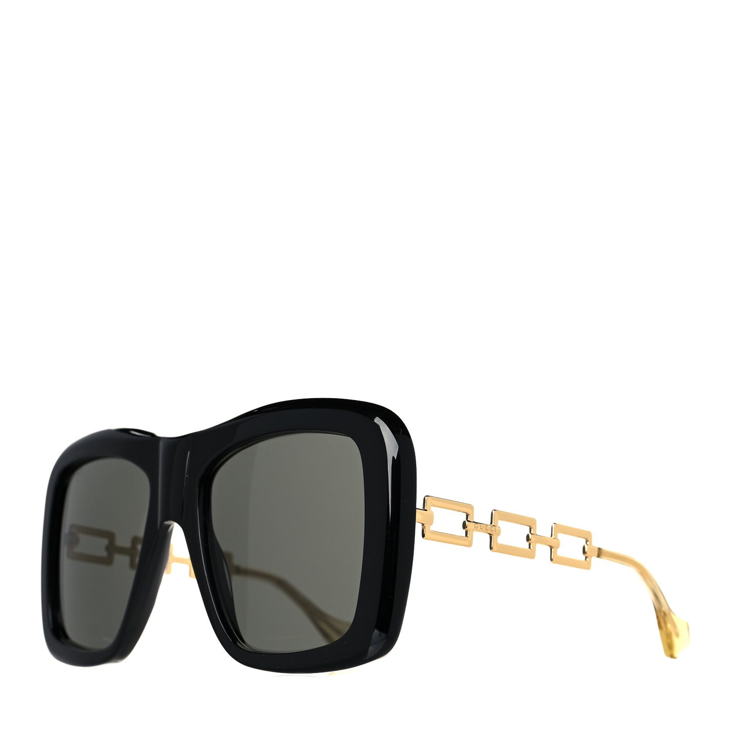 Oversize Square Frame GG0499S Sunglasses Black