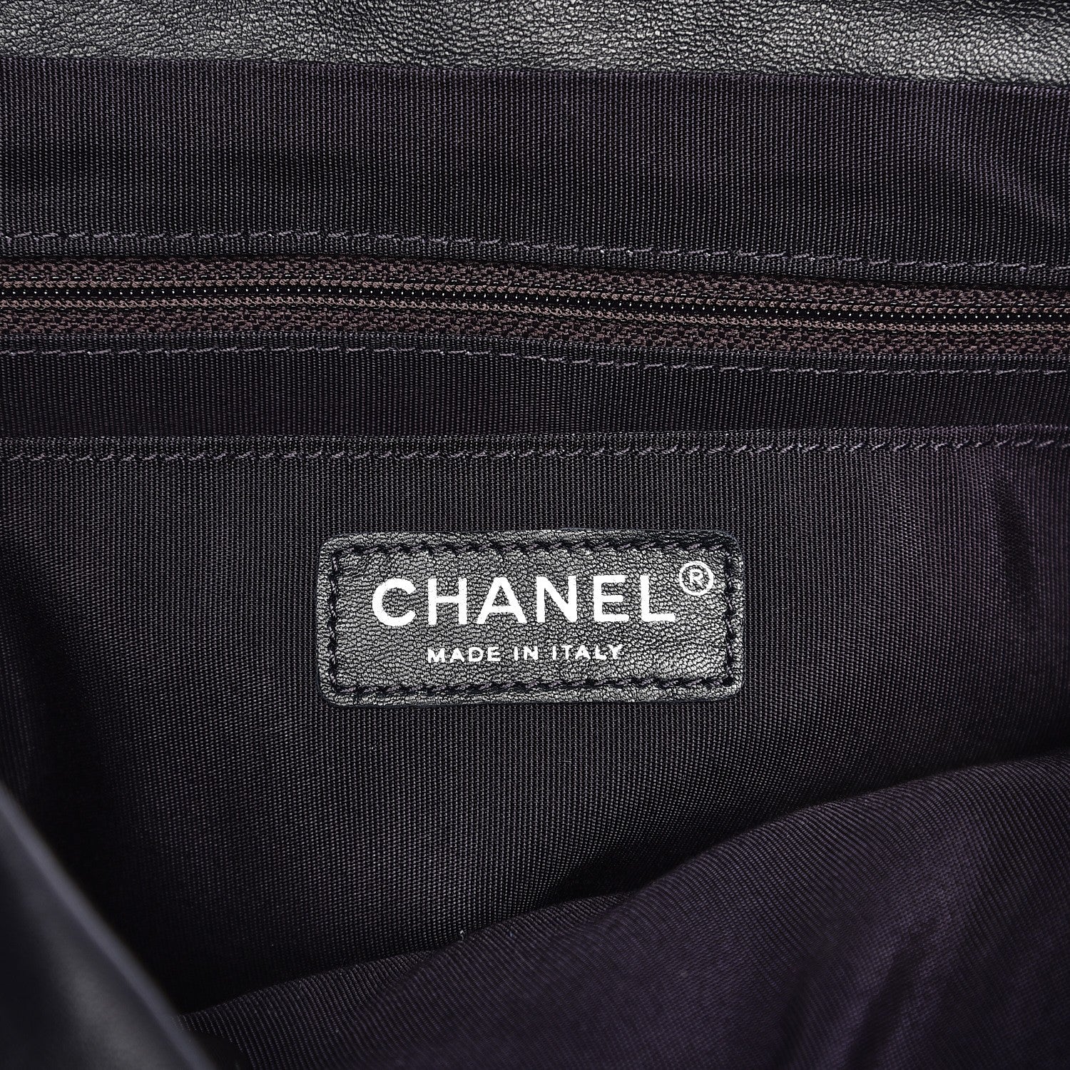 Chanel Lambskin Quilted Large Urban Spirit Backpack Dark Navy 6 of 7