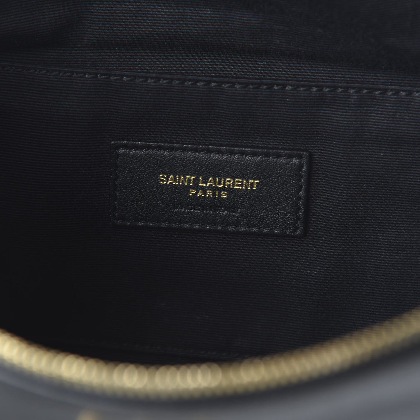 Grain De Poudre Monogram Belt Bag Black