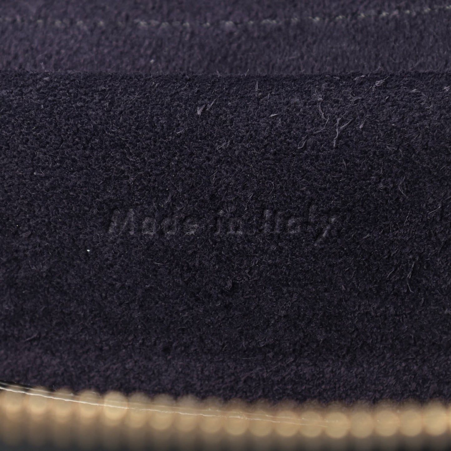 Grained Calfskin Micro Belt Bag Black