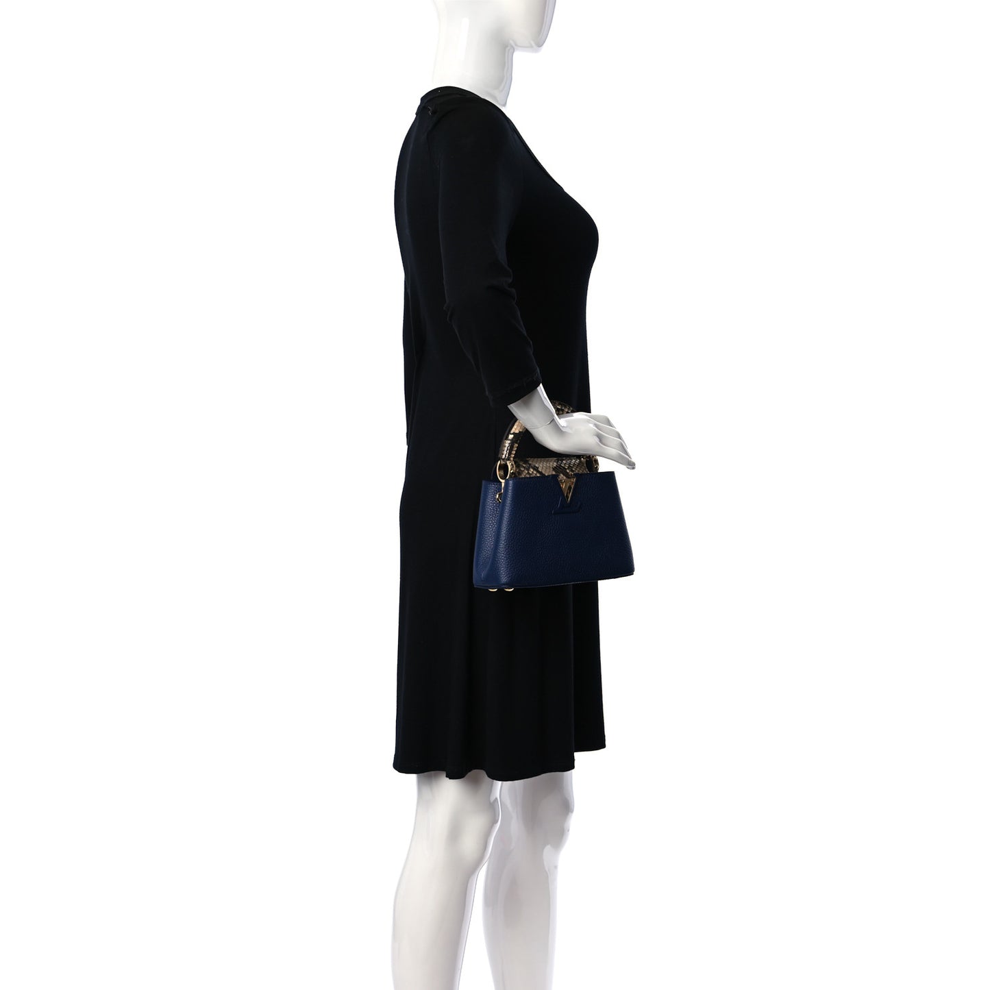Taurillon Python Capucines Mini