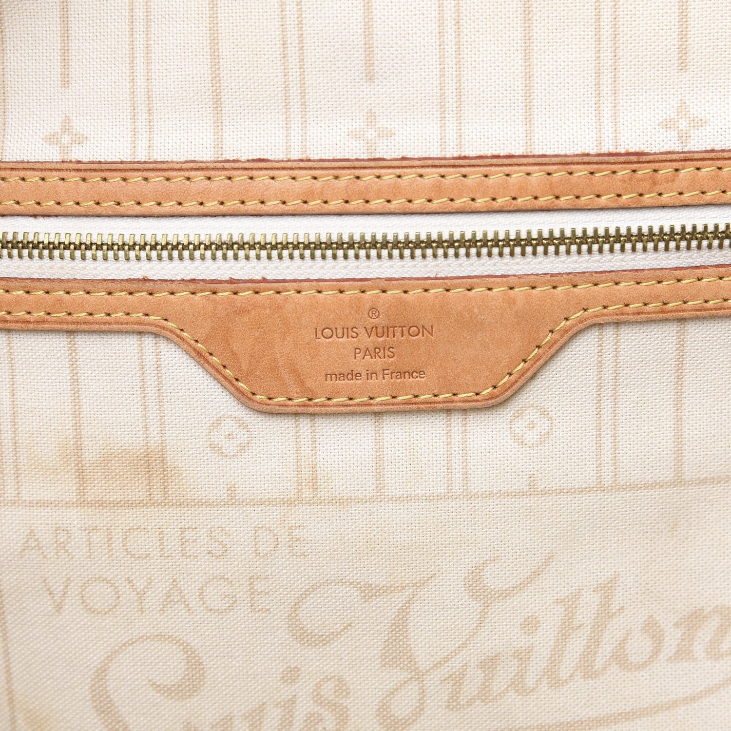 Louis Vuitton Damier Azur Neverfull MM 5 of 18