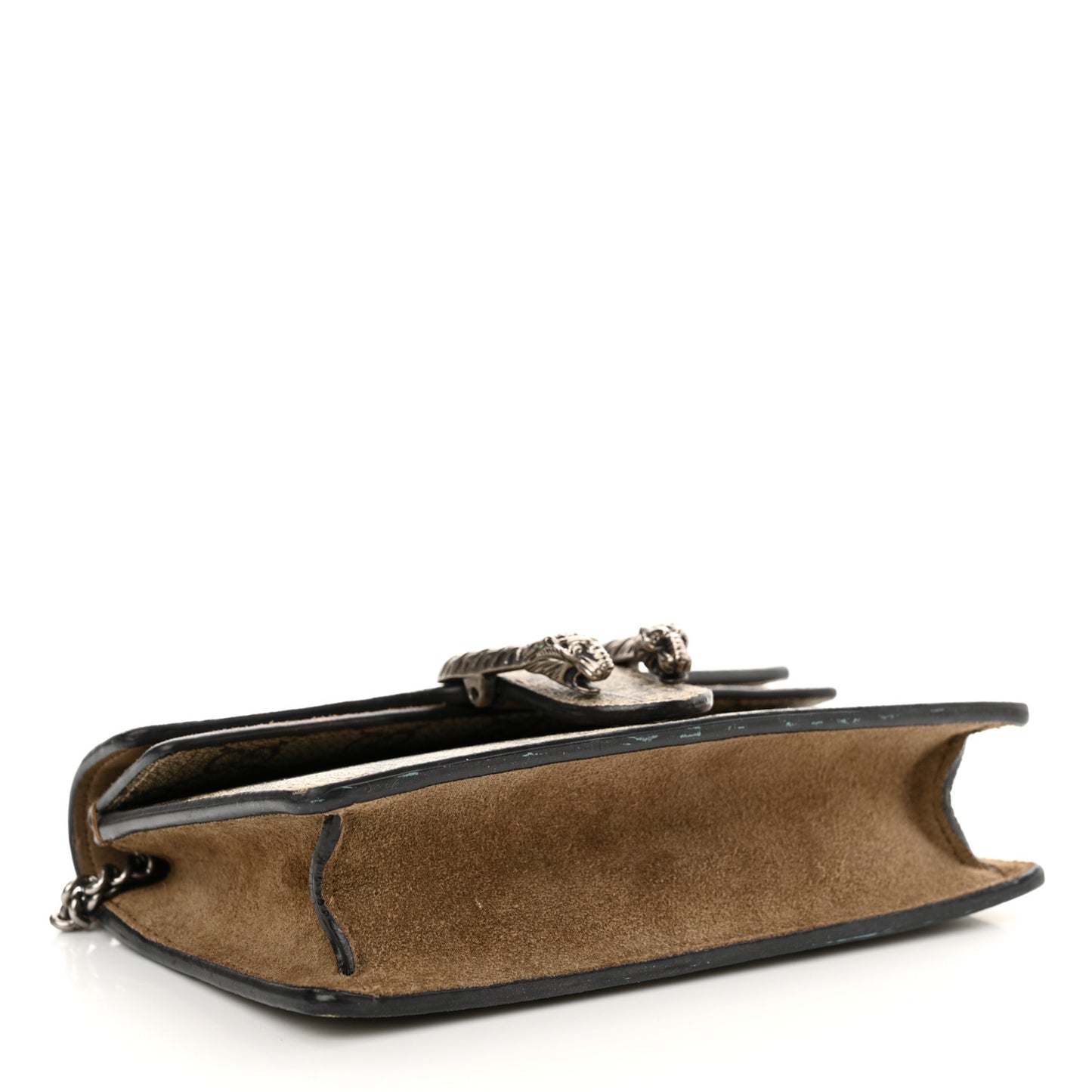 GG Supreme Monogram Super Mini Dionysus Shoulder Bag Taupe