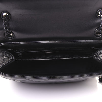Prada Nappa Triangle Stitched Large Spectrum Bag Black 5 of 18