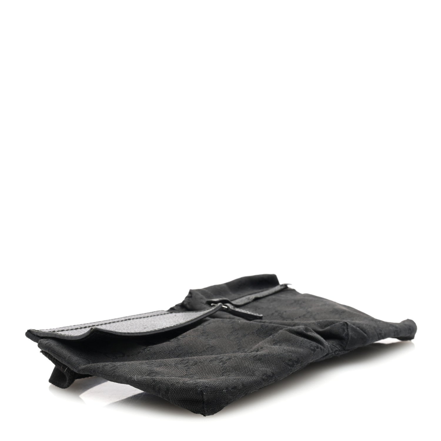 Gucci GG Monogram Double Pocket Belt Bag Black 4 of 10