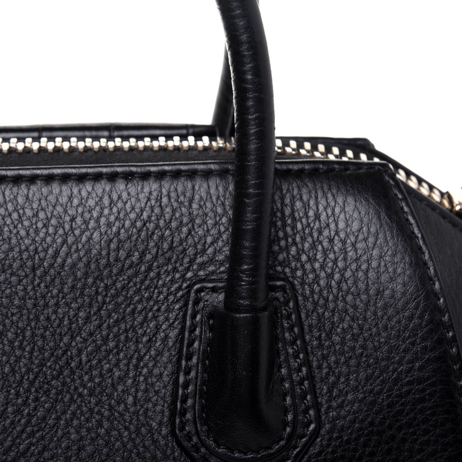 Givenchy Calfskin Crocodile Embossed Mini Antigona Black 19 of 20