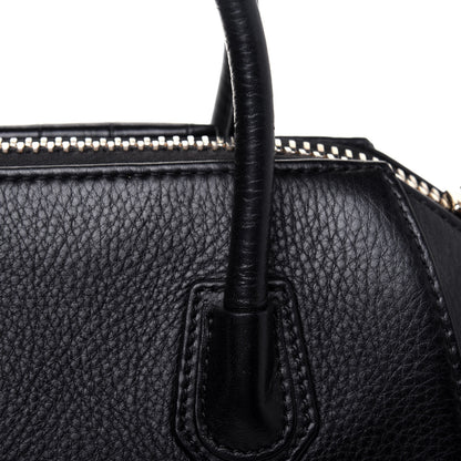 Givenchy Calfskin Crocodile Embossed Mini Antigona Black 19 of 20
