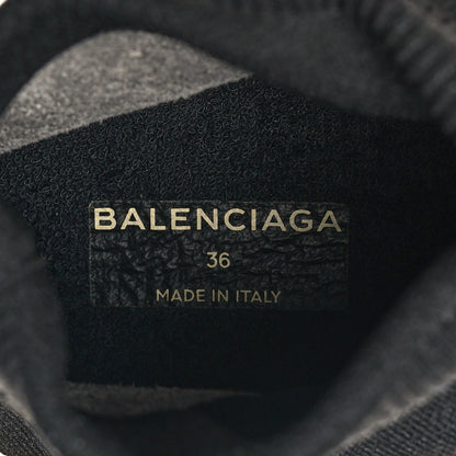 Balenciaga Neoprene Knit Womens Speed Sneakers 36 Black White 7 of 7