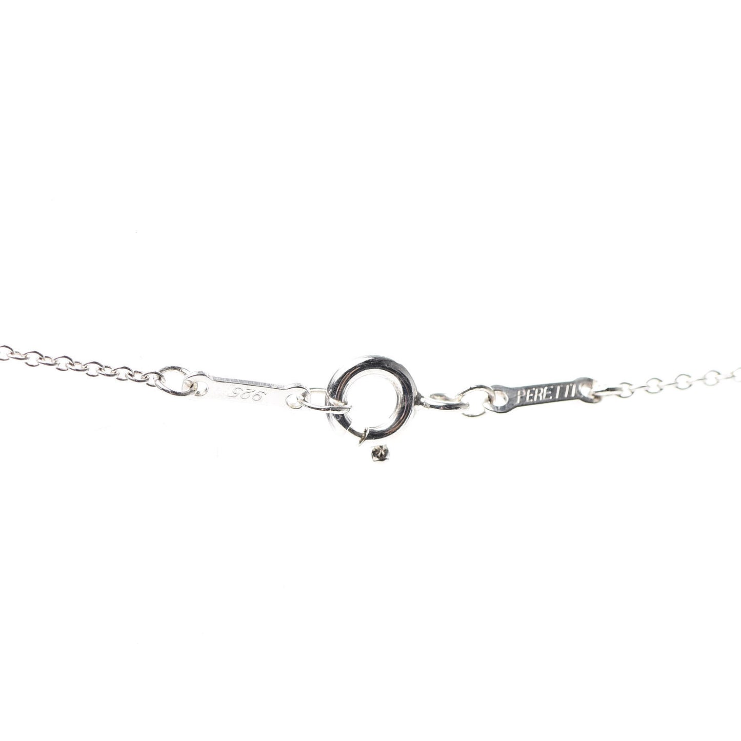 Sterling Silver Elsa Peretti Apple Pendant Necklace