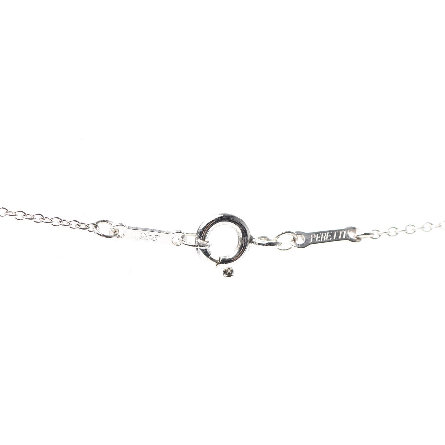 Tiffany Sterling Silver Elsa Peretti Apple Pendant Necklace 6 of 7